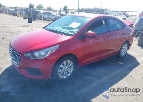 2019 Hyundai Accent Se from USA, damaged, VIN 3KPC24A37KE066255